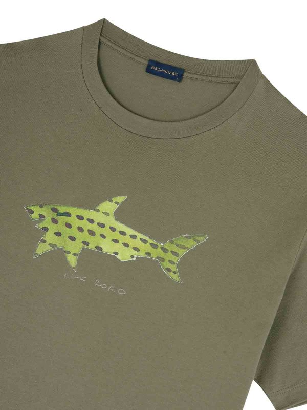 The Best Shops PAUL & SHARK: T-Shirt - Grün