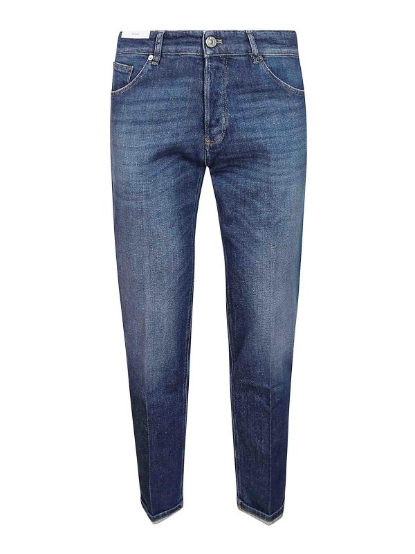 PT TORINO: straight leg jeans - Jeans