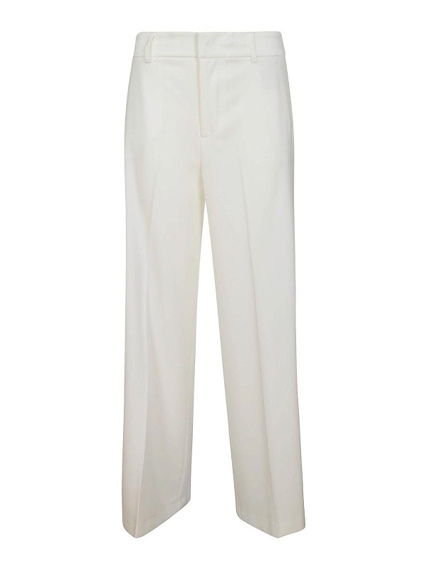 PT TORINO: カジュアルトラウザー - カジュアルパンツ - 白
