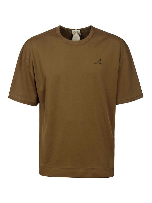 TEN C: Tシャツ - Tシャツ - 緑