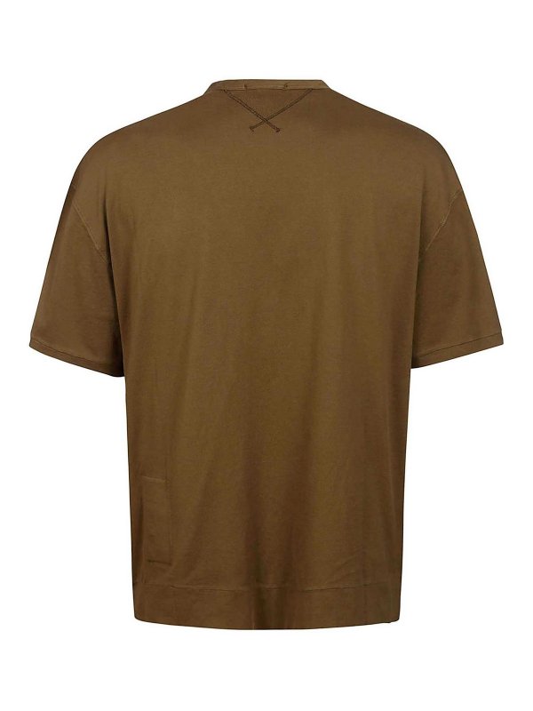 TEN C: Tシャツ online - Tシャツ - 緑