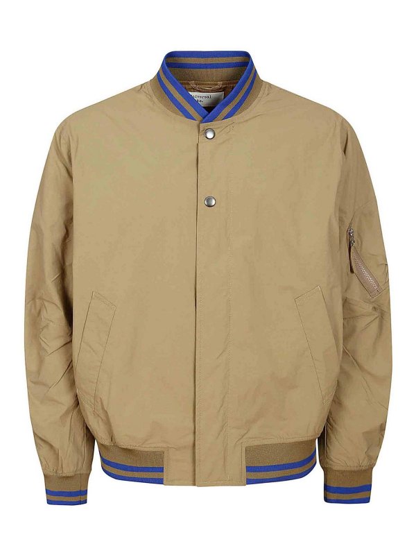 Universal Works: Bomberjacken - Bomberjacke - Beige