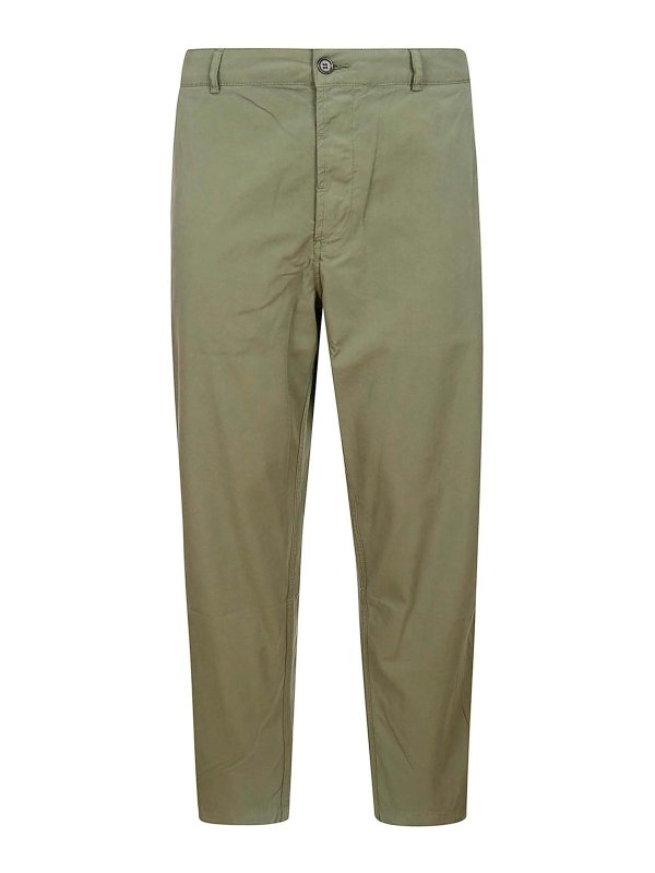 Universal Works: pantaloni casual - Cinese militare