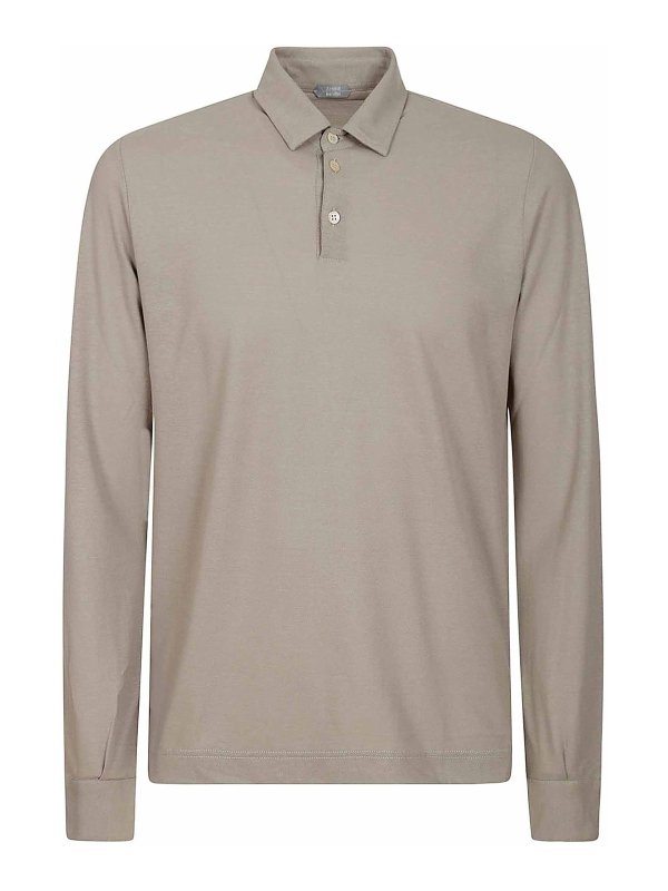 ZANONE: Polos  - Polo - Taupe
