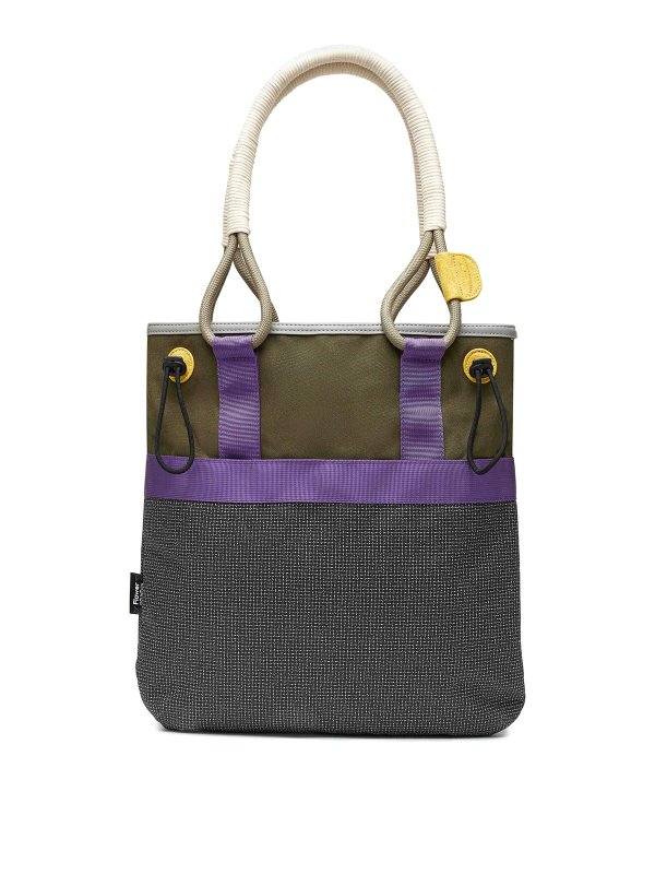 FLOWER MOUNTAIN: クロスボディバッグ - クロスボディバッグ - グレー