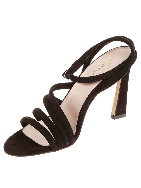 Black sandals shop online: Anna F.