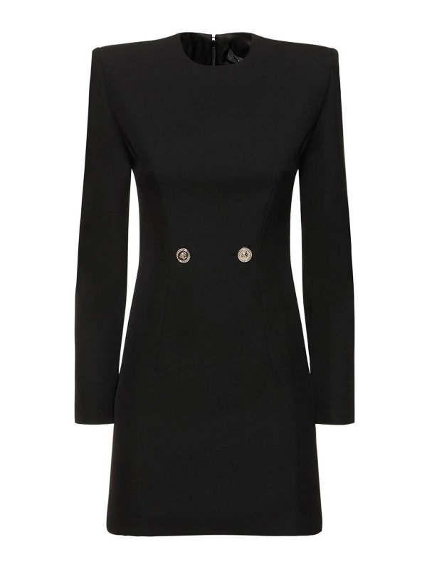 VERSACE: abiti corti - MiniVestito in lana vergine