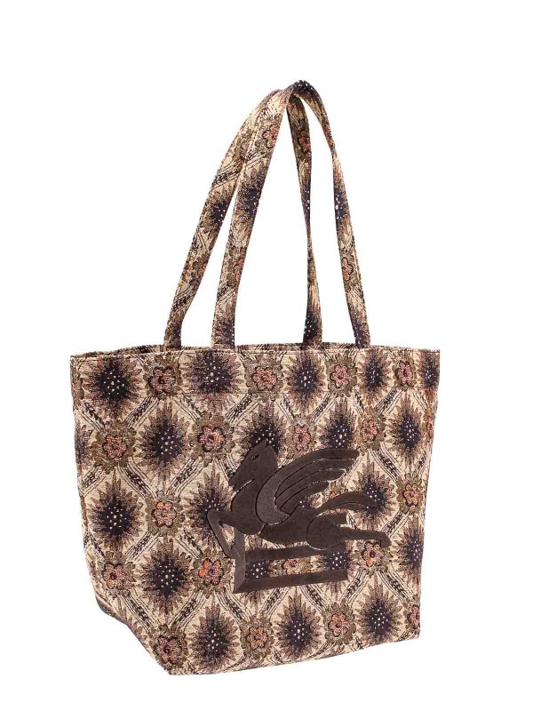 The Best Shops ETRO: totes bags - Shopping Bag With Pegasus