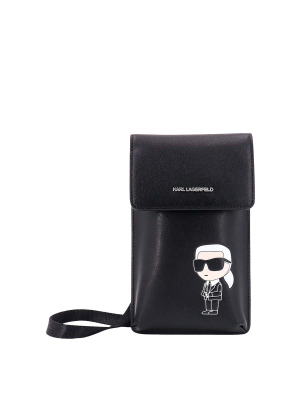 KARL LAGERFELD: Sacs portés épaule  - Sac Porté Épaule - Noir