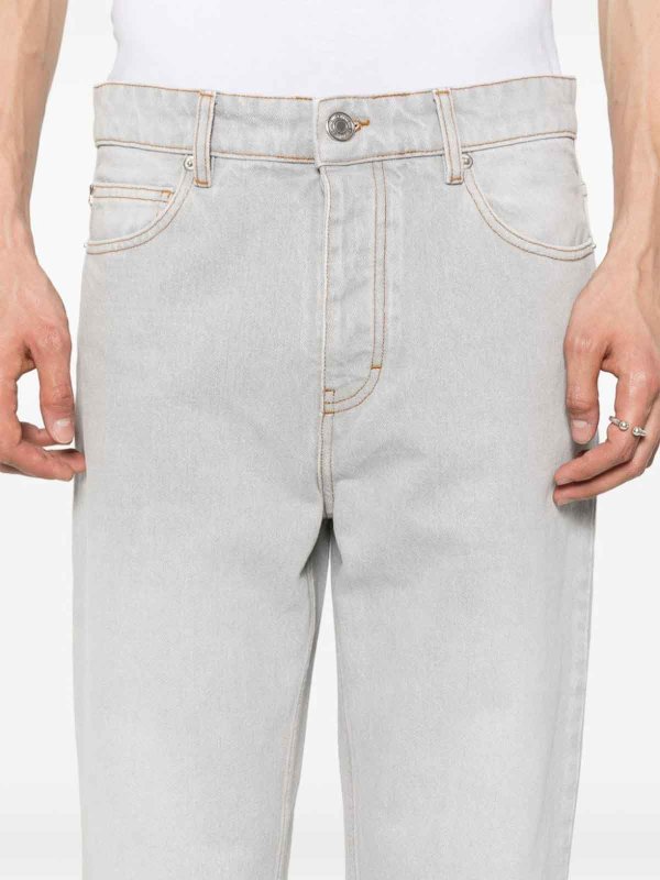 AMI PARIS buy online Straight Leg Jeans - Hellgrau