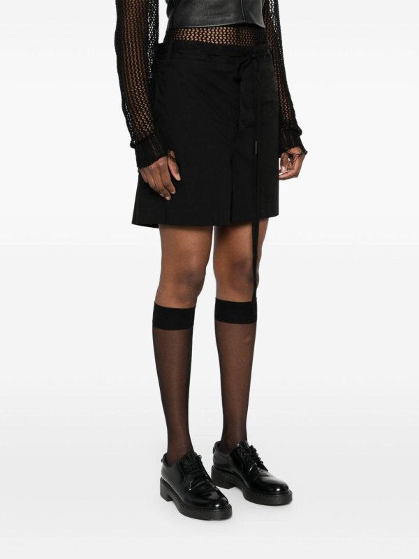The Best Shops ANN DEMEULEMEESTER: Trousers Shorts - Jess pleated shorts