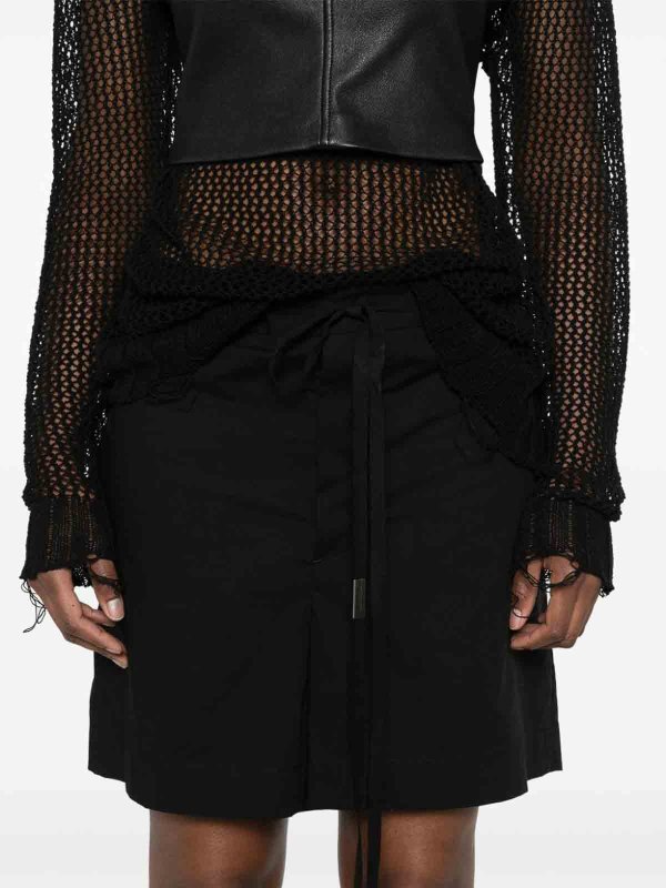 Jess pleated shorts shop online: ANN DEMEULEMEESTER