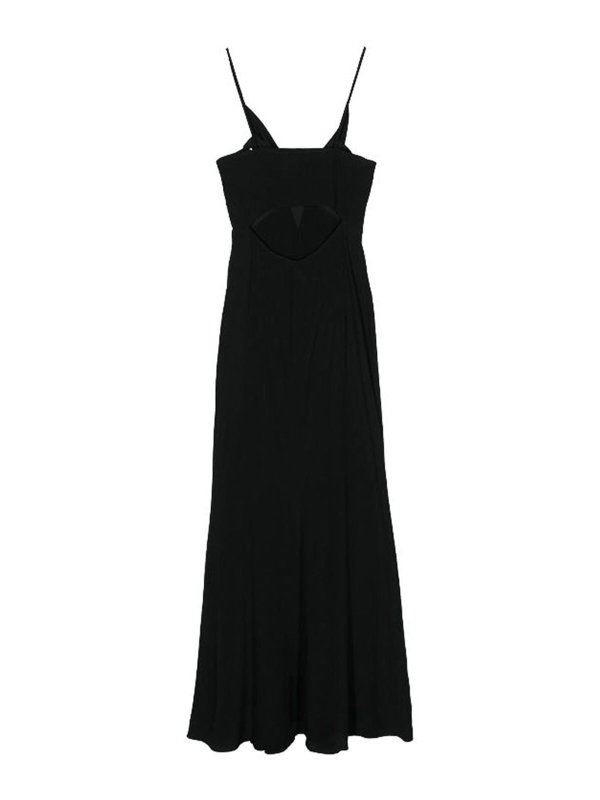 ISABEL MARANT: maxi dresses online - Kapri Cowl-Neck Crepe Maxi Dress