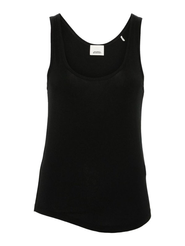 ISABEL MARANT: Tops & Tank tops - Malia Jersey Tank Top