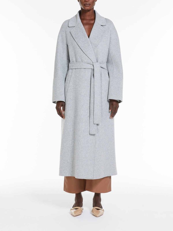 Max Mara: short coats online - Elisa Wool Coat