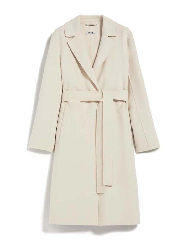 Max Mara: short coats - Pauline Wool Wrap Coat