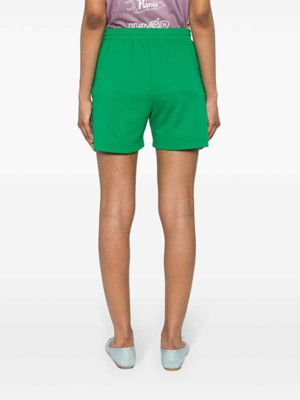 ショートパンツ - 緑 shop online: P.A.R.O.S.H.