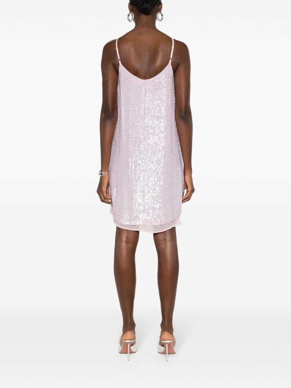 The Best Shops P.A.R.O.S.H.: Cocktailkleider - Kurzes Kleid - Rosa