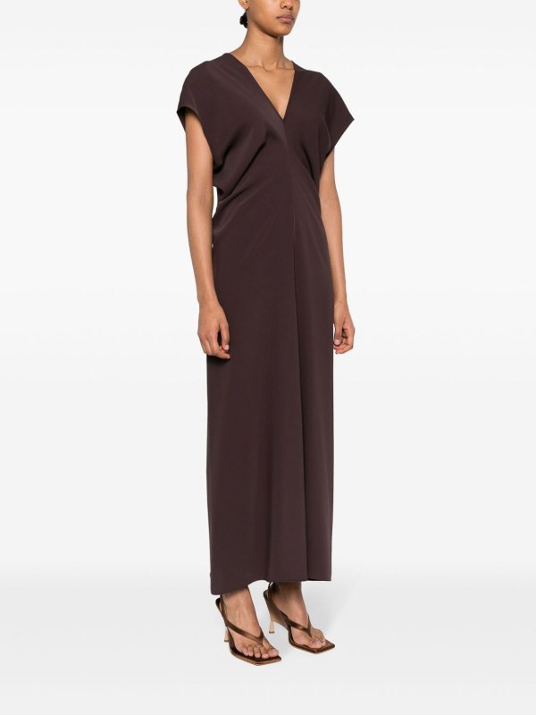 Knielanges Kleid - Braun shop online: P.A.R.O.S.H.
