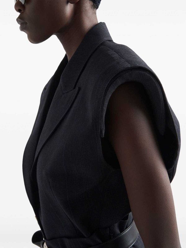 Sleeveless Wool Blazer shop online: PRADA