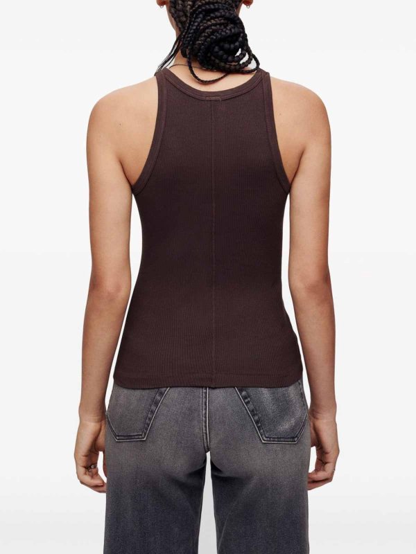 The Best Shops RE/DONE: Tops und Tank Tops - Top - Braun