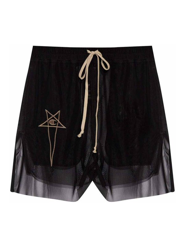 RICK OWENS: Hosen Shorts - Shorts - Schwarz