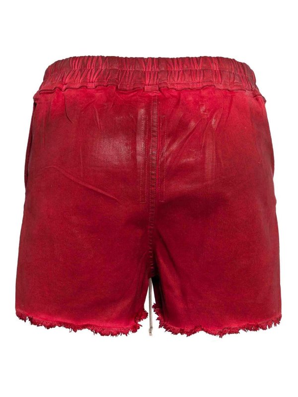 RICK OWENS: Trousers Shorts online - Denim shorts