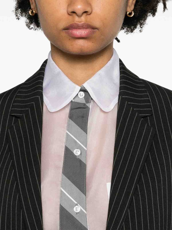 THOM BROWNE buy online Camicia in organza di seta