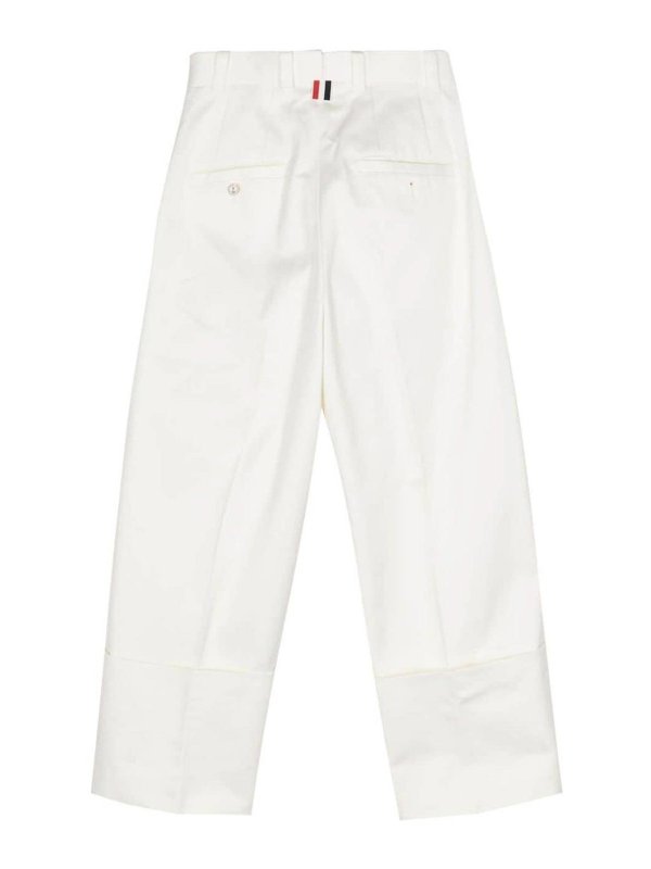 THOM BROWNE: casual trousers online - Tapered trousers