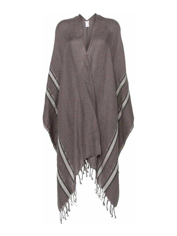 BRUNELLO CUCINELLI: Capes &  Ponchos - Fringed Poncho