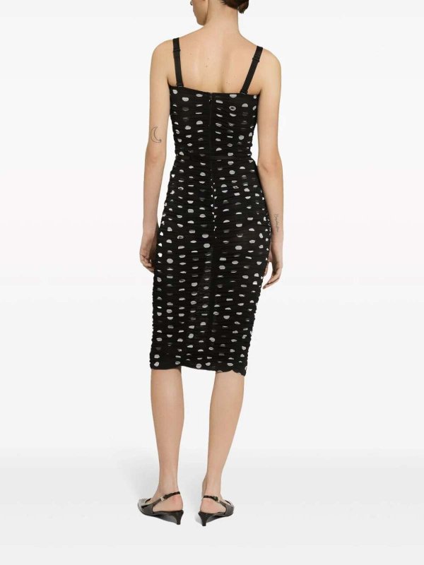 Polka Dots Dress shop online: DOLCE & GABBANA