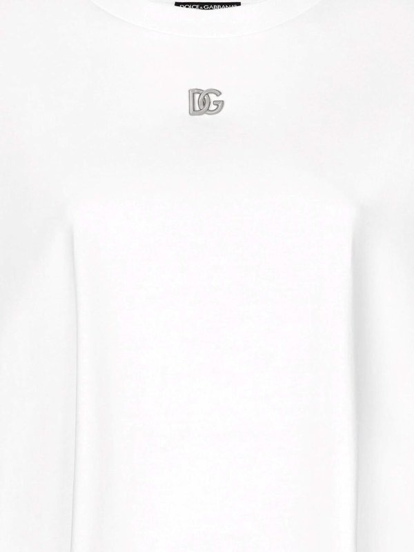 DOLCE & GABBANA: Camisetas online - Camiseta - Blanco