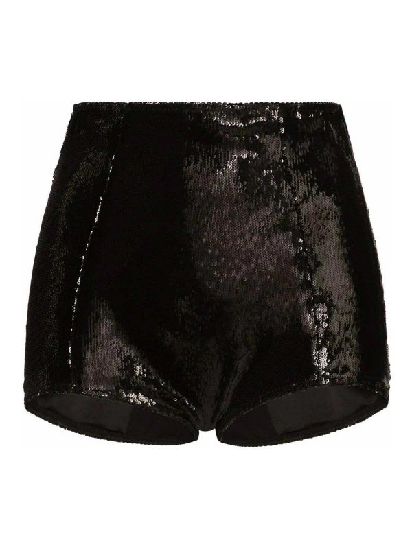 DOLCE & GABBANA: Hosen Shorts - Shorts - Schwarz