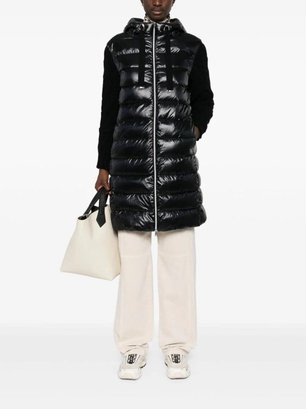 The Best Shops HERNO: Lange Daunenmäntel - Daunenmantel - Schwarz