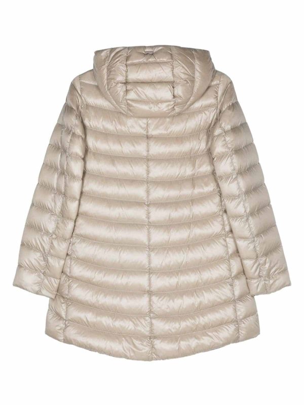 HERNO: padded coats online - Quilted Puff Coat