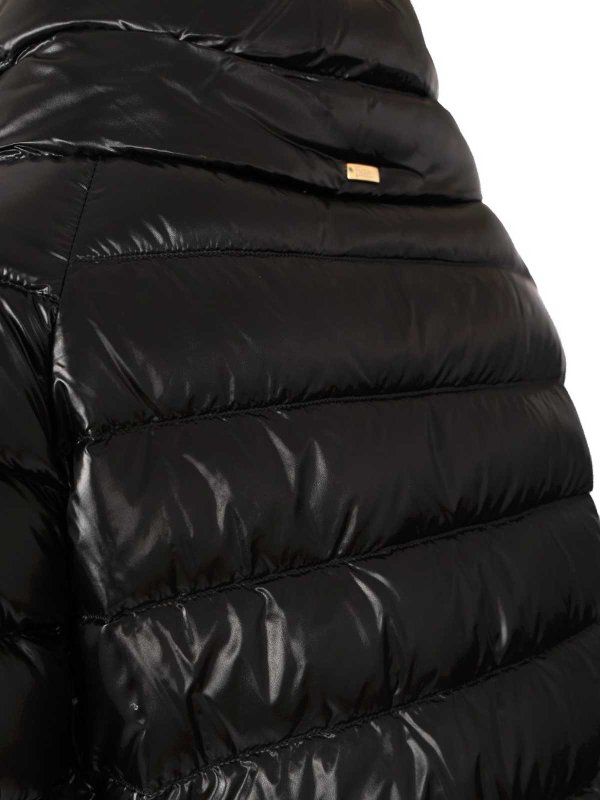 ダウンコート - 黒 shop online: HERNO