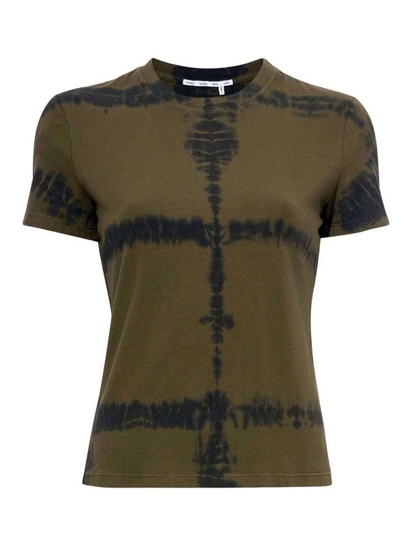 Proenza Schouler: T-shirts - T-Shirt - Vert
