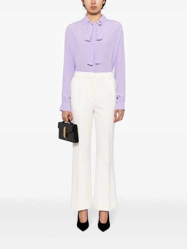 The Best Shops VICTORIA BECKHAM: casual trousers - Cropped Kick Trouser