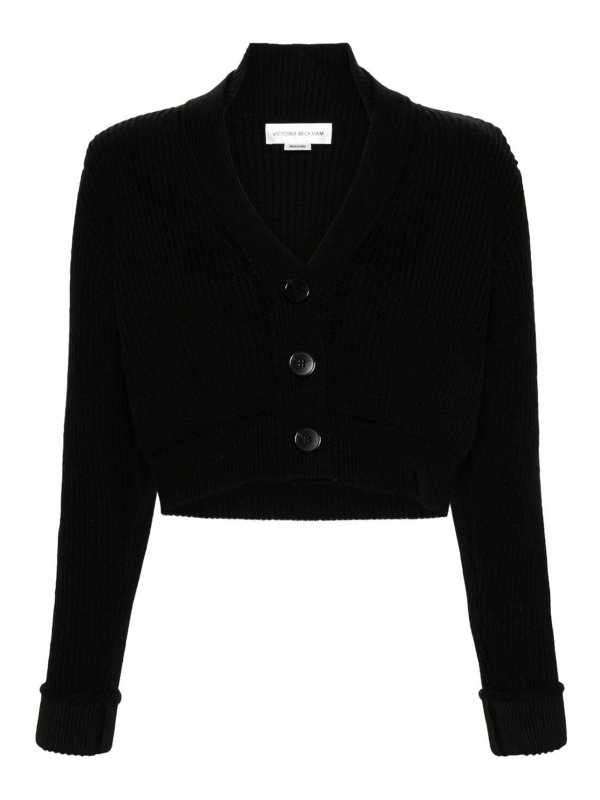 VICTORIA BECKHAM: カーディガン - カーディガン - 黒