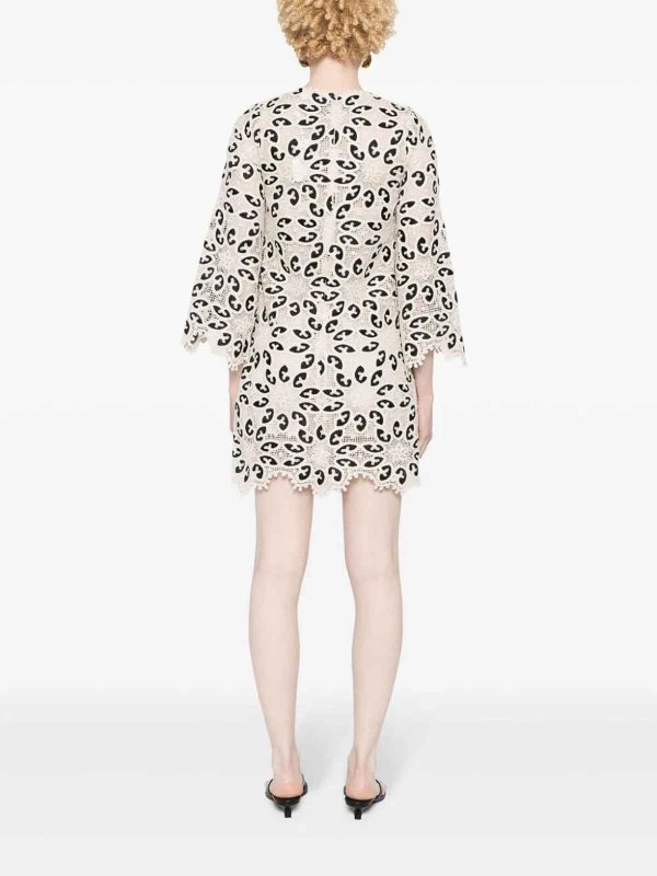 ショートドレス - 白 shop online: ZIMMERMANN