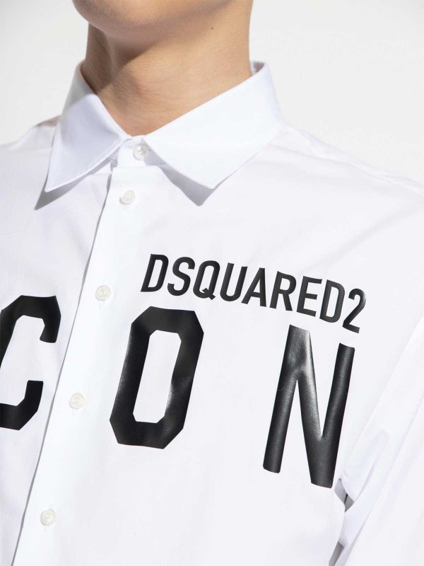 The Best Shops DSQUARED2: Chemises - Chemise - Blanc