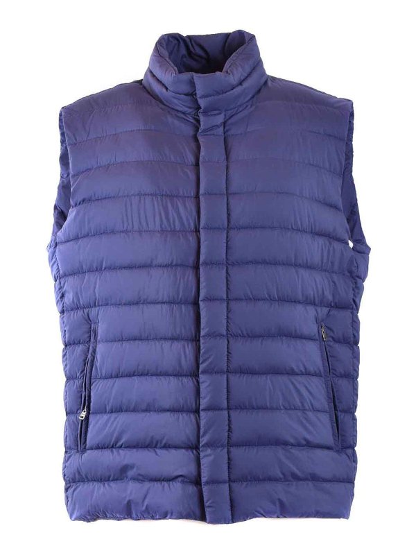 HERNO: Vestes-rembourrees - Blouson Rembourré - Bleu