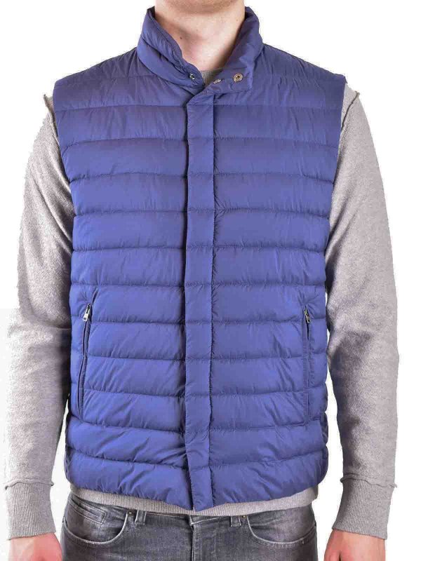 HERNO: Vestes-rembourrees online - Blouson Rembourré - Bleu