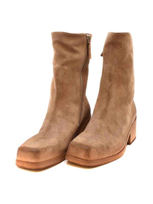 アンクルブーツ - キャメル shop online: Marsèll