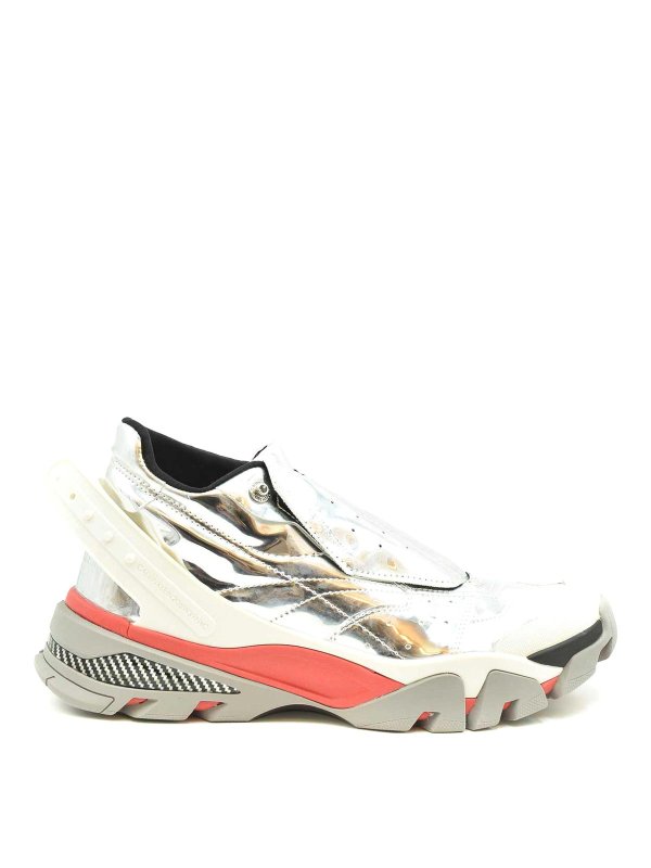 CALVIN KLEIN: Chaussures de sport - Baskets - Argent