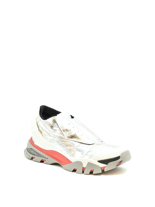 CALVIN KLEIN: Chaussures de sport online - Baskets - Argent