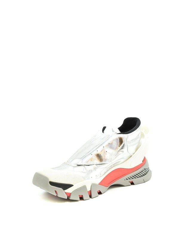 The Best Shops CALVIN KLEIN: Chaussures de sport - Baskets - Argent