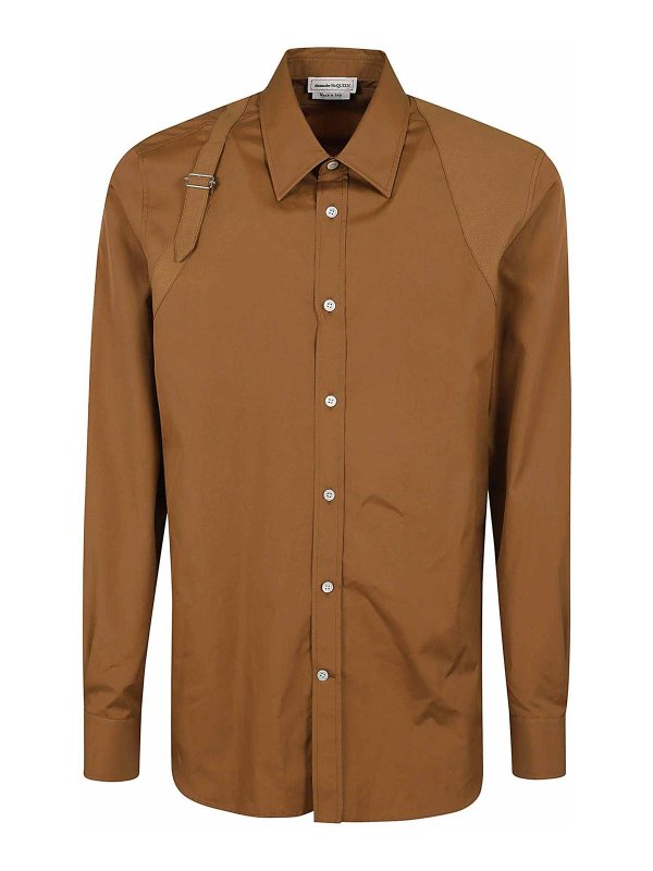 ALEXANDER MCQUEEN: Hemden - Hemd - Camel