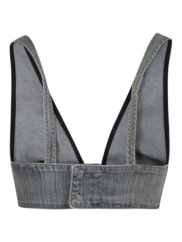 DIESEL: Tops y camisetas sin mangas online - Top - Lavado Claro