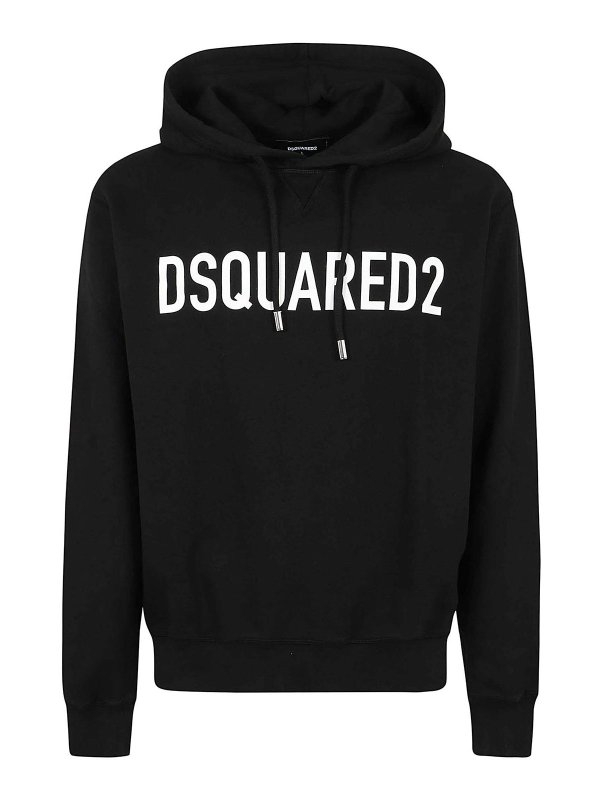 DSQUARED2: Sweatshirts & Pulls - Sweat-Shirts - Noir